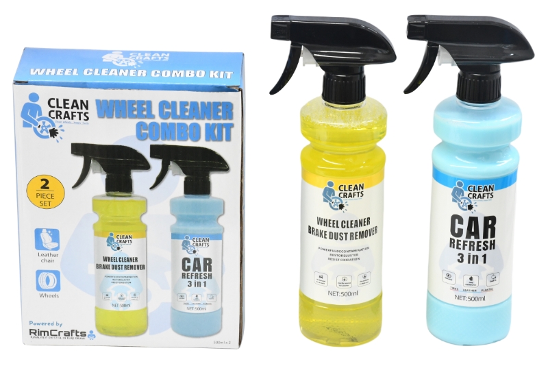 CleanCrafts wheel cleaner combo kit