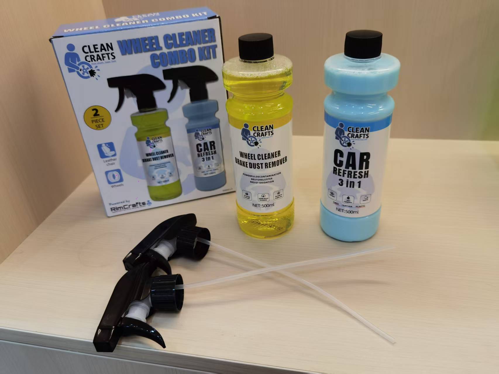 CleanCrafts wheel cleaner combo kit - Afbeelding 2